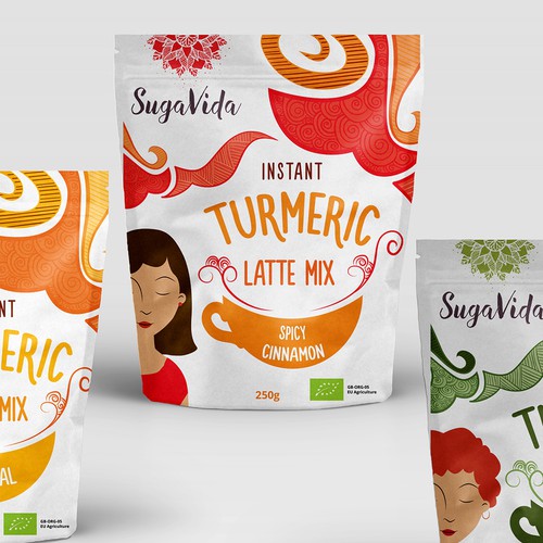 New range of healthy turmeric latte mixtures