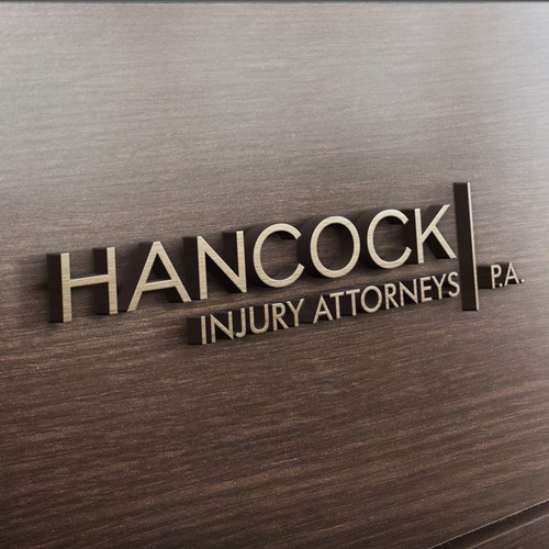 Design a logo and business card for Hancock Law Firm