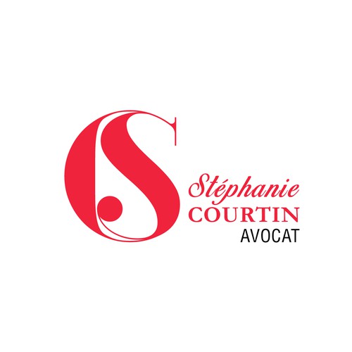 Concept logo pour l'avocat S. Courtin