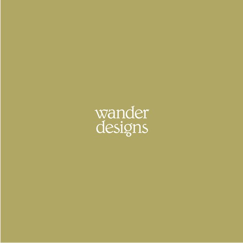 Logo for Wander Designs