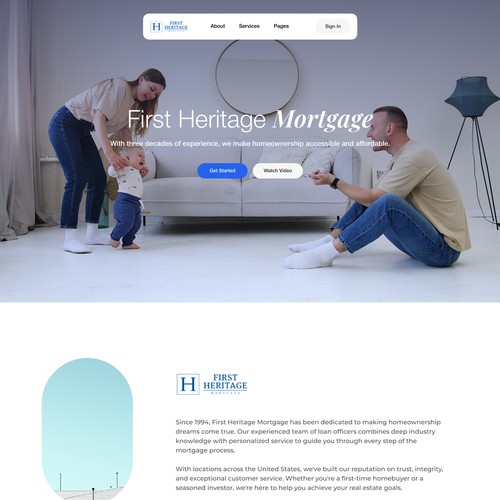 Mortgage Website
