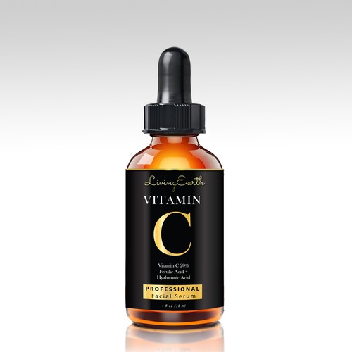 Label for Vitamin C serum