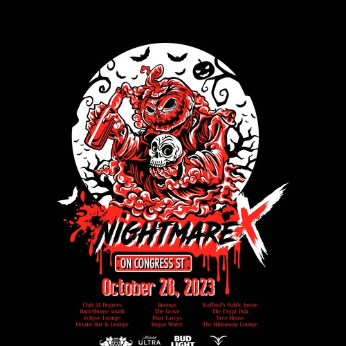 Nightmare- T-shirt design