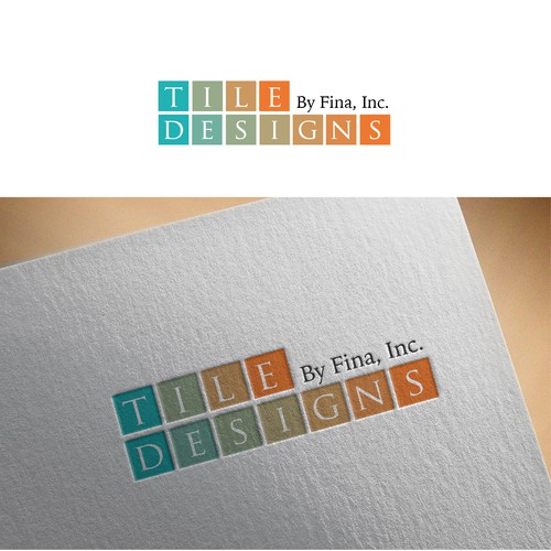 Tile Designs logo concept