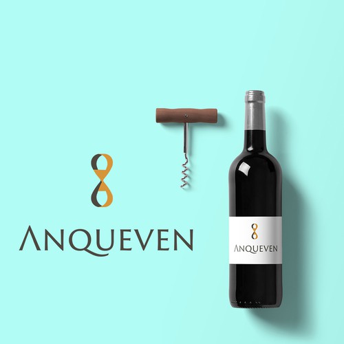 Logo raffiné pour vin de luxe
