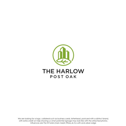 Luxury Urban Rental Community (Logo and sign placement on building renderings)