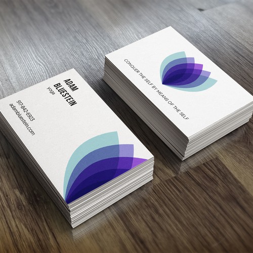 Business Card for a Yoga instructor