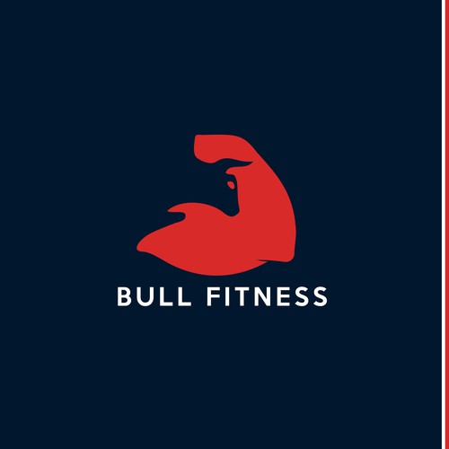 Bull fitness gym logo