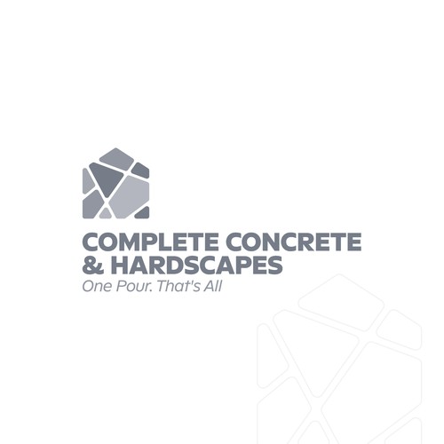 Logo for Concrete pouring company