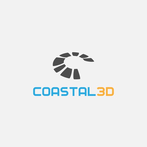 Coastal 3D logo