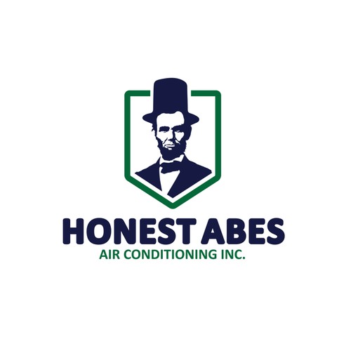 Honest Abe's - Air Conditioning Logo