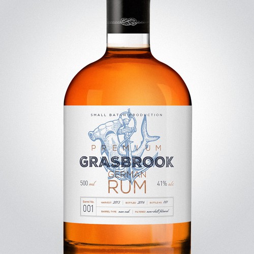 New rum brand "Grasbrook"
