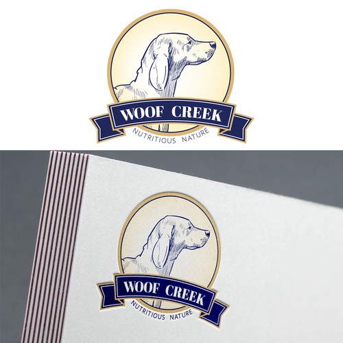 Woof Creek Logo Design