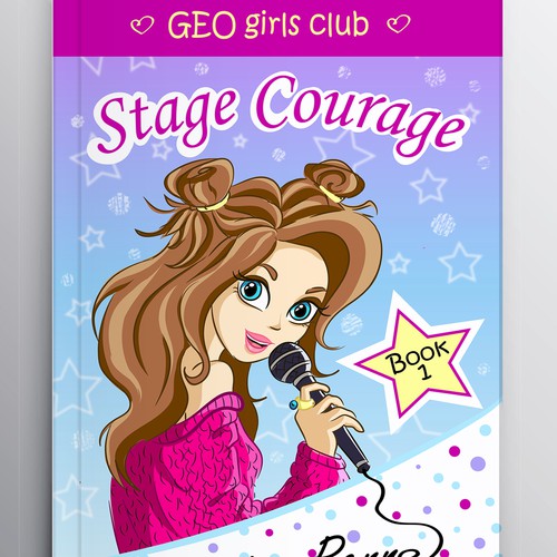 Create book cover for young adult (girls 9-12) series