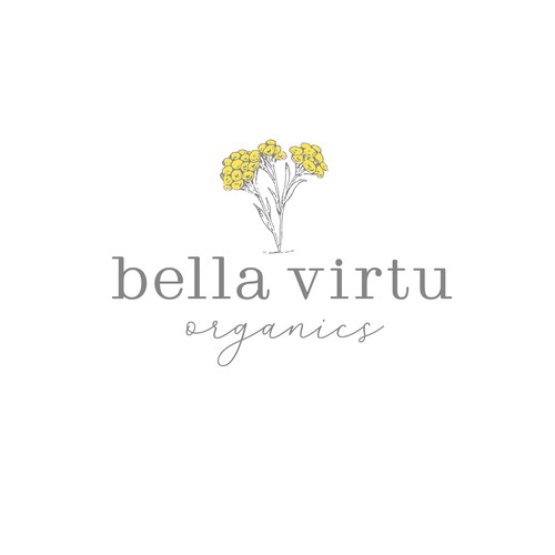 Organic logo skincare