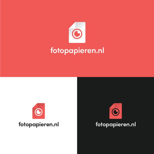 Photo Paper Logo Design