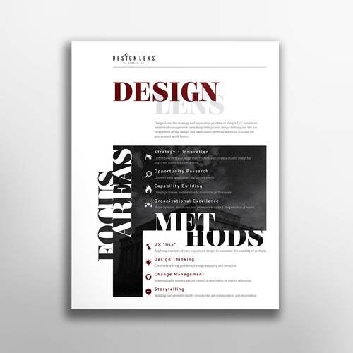 Typographic handout