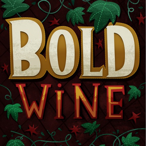 Wine label design