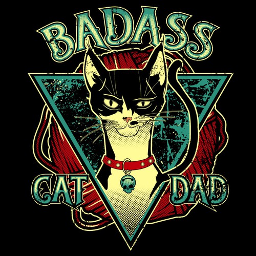 Badass cat dad