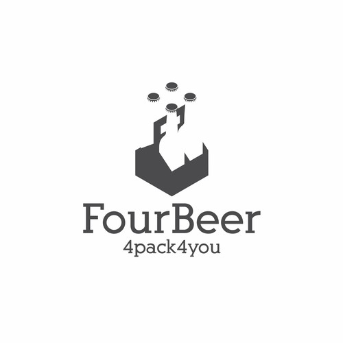 4Beer logo design concept