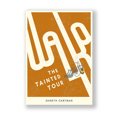 Book cover concept for "Walko – The Tainted Tour"