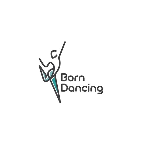 Logo concept for Born Dancing