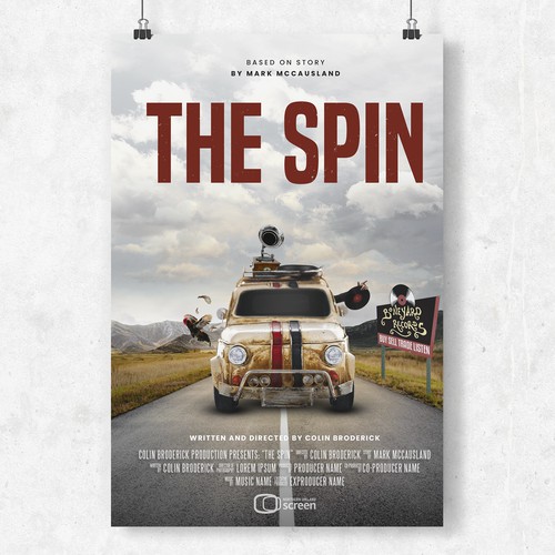 Movie Poster - The Spin