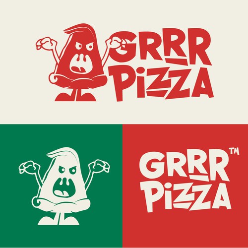 GRRR PIZZA- logo