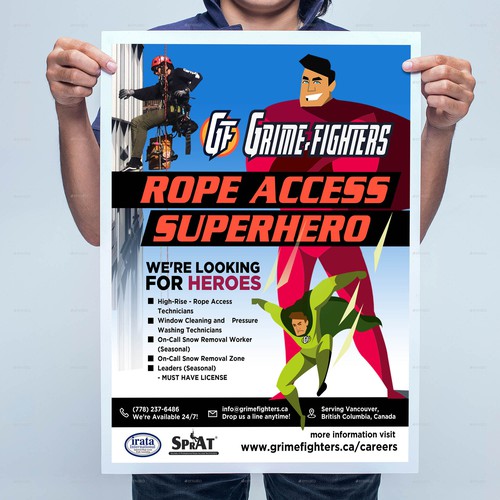 Rope Access Superhero