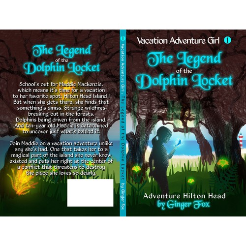 Create the first book cover for a new children's book series