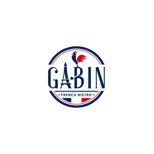 Luxury & Vintage Logo for GABIN French Bisrto Restaurant