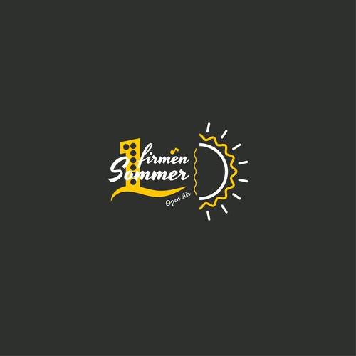 Logo consept for "Firmen Sommer"