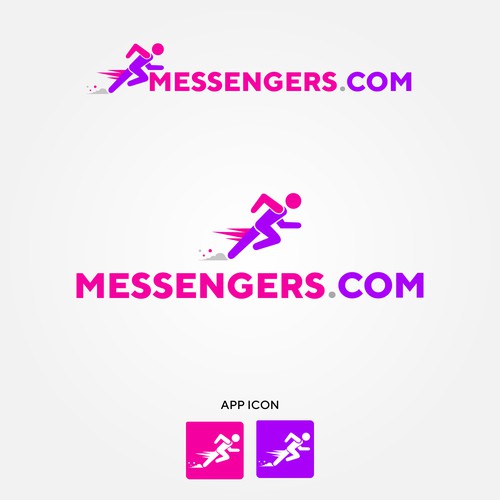 Logo concept for Messengers online platform