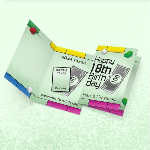 18th Birthday Card