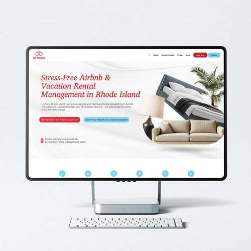 Airbnb Host Landing Page