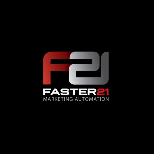 Create a SaaS Marketing Automation brand for Faster21 (F21)