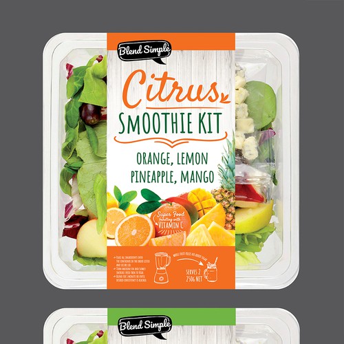 Smoothie kit labels