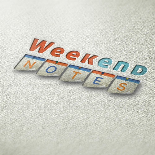 Create a hand-written logo for WeekendNotes - Australia's biggest events website