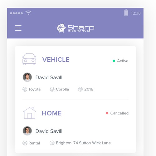 Insurance Mobile App