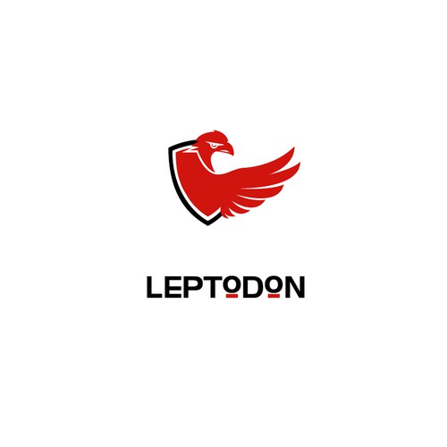 Greifvogel-Illustration für eine Studentengruppe die im Sicherheitsbereich arbeitet