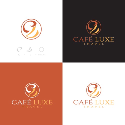 Design an approachable luxury travel agency logo for multicultural audiences