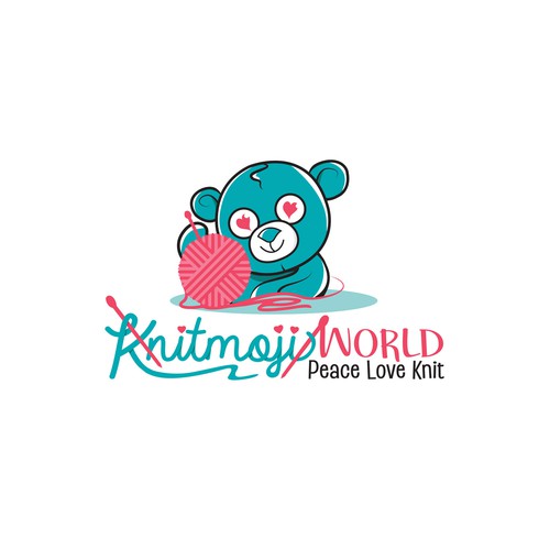 logo concept for kniting website