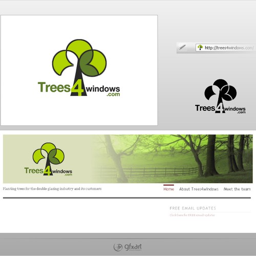 Trees4windows.com Website Banner Required