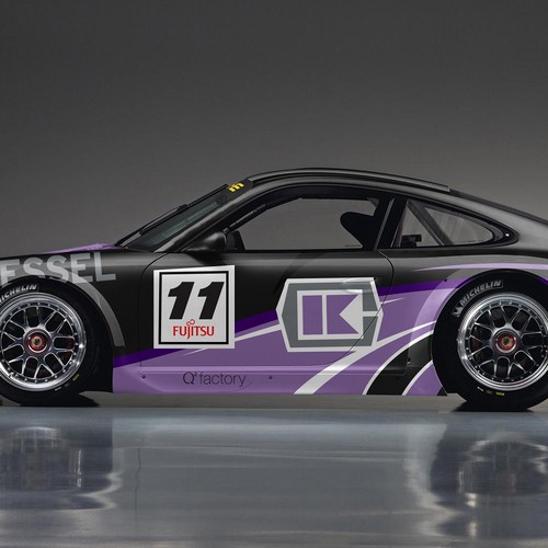 Design rennauto (racing car) Porsche Cup (991)