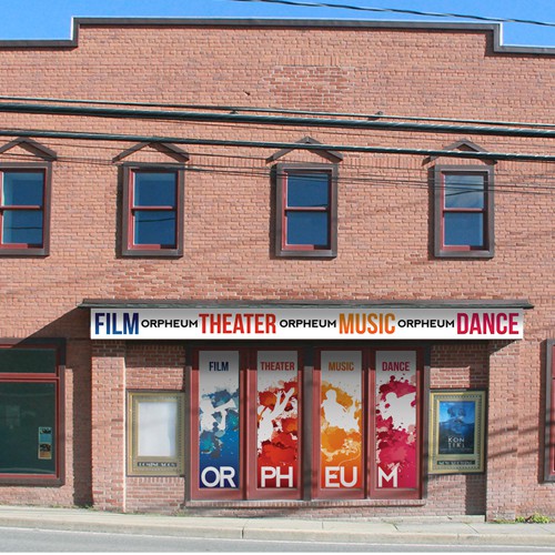 Create the next sign for Orpheum Theater Tannersville