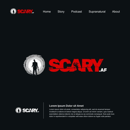 Intens Logo Concept for Scary.af