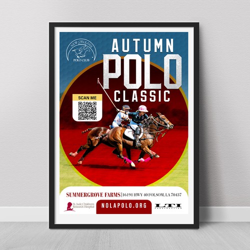 Autumn Polo Classic Poster