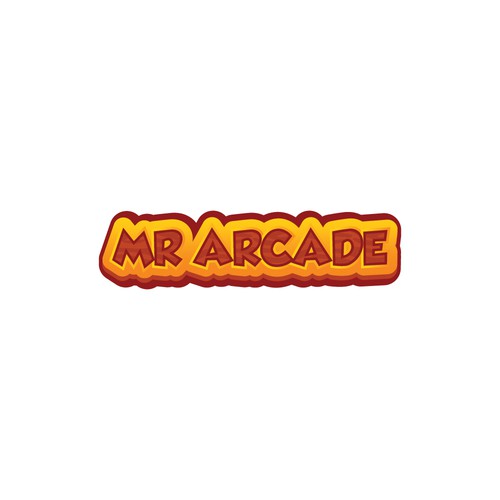 Retro logo concept for Mr. Arcade