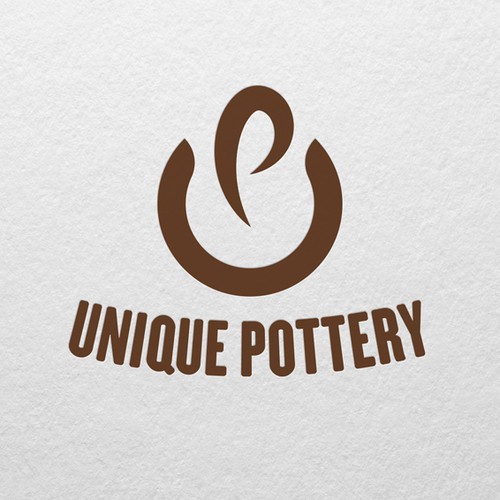 Unique dinnerware/tableware ceramics logo