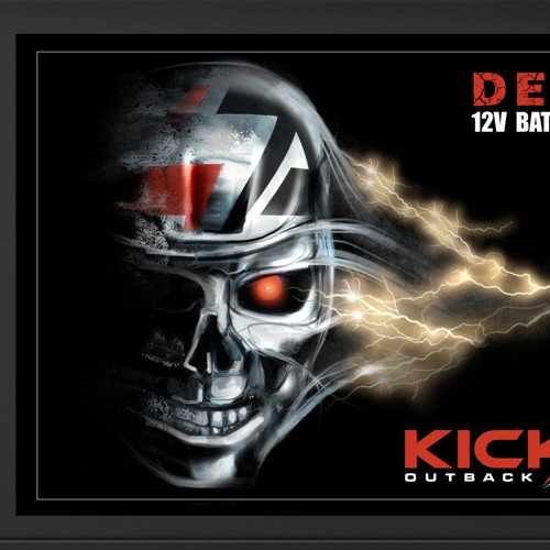 KICK ASS illustration for power box